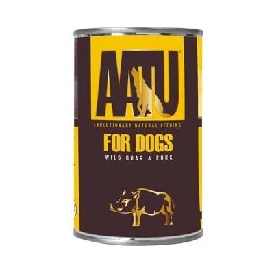 Aatu For Dogs Adult Wild Boar & Pork 6 x 400 g