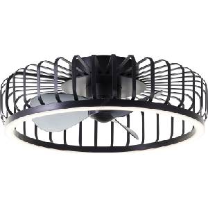 Brilliant - LED таванен вентилатор с осветление CAPO LED/36W/230V черен + дистанционно управление (BI0478)