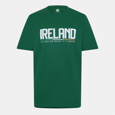 Castore Мъжка тениска Castore Ireland Crest T-Shirt Mens - Jolly Green