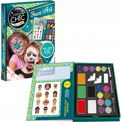 Clementoni Crazy chic Sada na maľovanie na tvár 78770 446