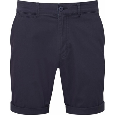 Asquith & Fox pánske šortky chino Námornícka modrá