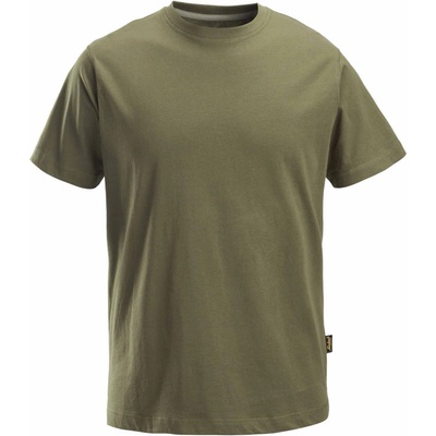 Triko Classic s krátkým rukávem khaki