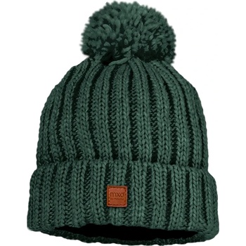 maximo Детска зимна шапка (beanie) Maximo Kid's Mütze Rippe mit Pompon und Fleecefutter Beanie - Forest - размер 49-51 cm (904-2947-0312)