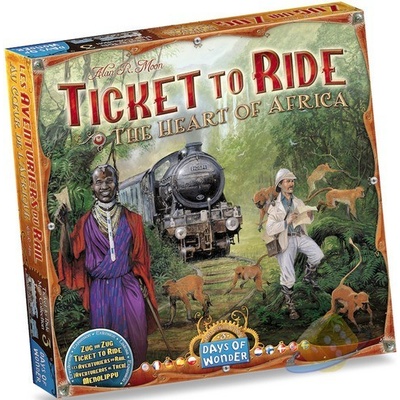 Ticket to Ride The Heart of Africa: Map Collection 3