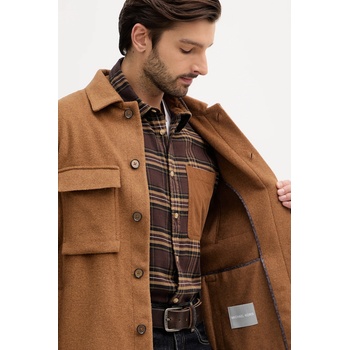 Michael Kors Яке с вълна Michael Kors в кафяво преходен модел MK0BL01091 (MK0BL01091)