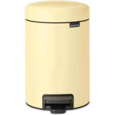 Brabantia Кош за смет с педал Brabantia NewIcon 3L, Mellow Yellow (1008836)