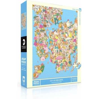 Image 1 of New York Puzzle Company Пъзел New York Puzzle Градът на мечтатели, 1000 части