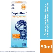 GP Grenzach Produktions GmbH Bepanthen Tattoo Sun opaľovací krém na tetovanú pokožku SPF50+ 50 ml