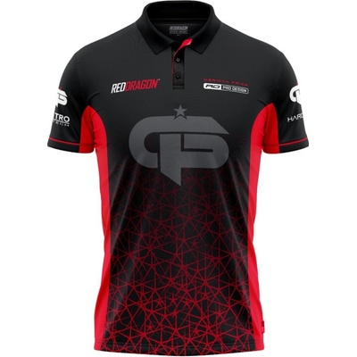 Red Dragon Gerwyn Price Iceman Inferno Tour červený