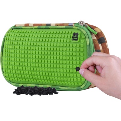 PIXIE CREW Овален ученически несесер Pixie Crew - Green (PXA-14-95)