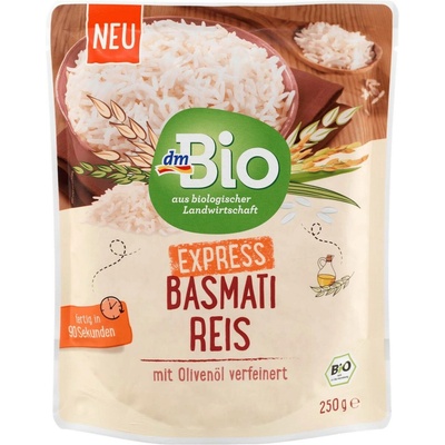 dmBio bio Basmati rýže Express bílá 250 g