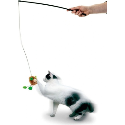 Karlie Hračka škádlítko pro kočky s krtkem vydávající zvuk a Catnipem 50cm