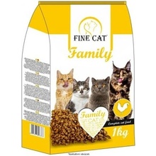 FINE CAT Family granule pro kočky s KUŘECÍM 1 kg