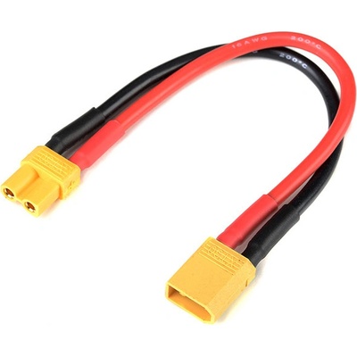 GForce predlžovací kabel XT-30 14AWG 12cm