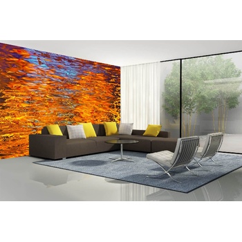 DIMEX ART s. r. o Самозалепваща се флизелинова фототапета отражение на светлината във вода 375 x 250 см