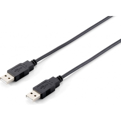 eQuip 128871 USB 2.0, A-gt;A, 3m, černý