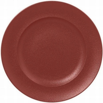 RAK Porcelain Neofusion talíř mělký tmavě červený, pr. 33 cm