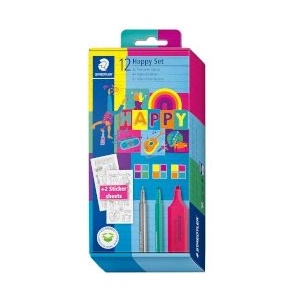 STAEDTLER Комплект Happy 12 части + стикери