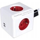 Cubenest PowerCube Extended USB 1,5m Red 2402RD/FREUPC