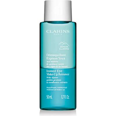 Clarins Instant Eye Make-Up Remover With Alpine Golden Gentian & Cornflower Extracts 125 ml