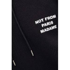 Drôle de Monsieur Памучен суичър Le Hoodie Slogan (PERM.HO162.CO127.BL)