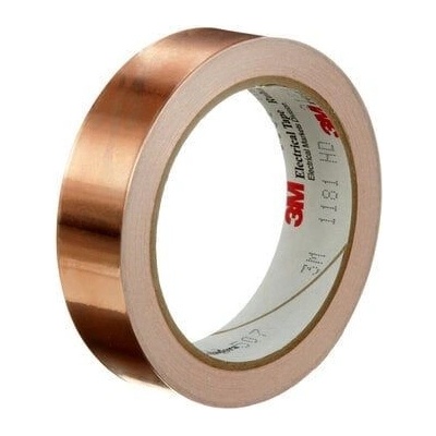 3M 1245 Kovová měděná páska 25 mm x 16,5 m