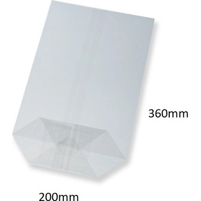 sáček tatrafánový 200x360 mm - křížový dno (č.409)