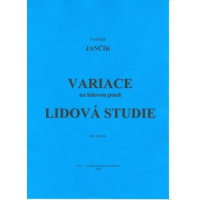 Variace na lidovou píseň Lidová studie