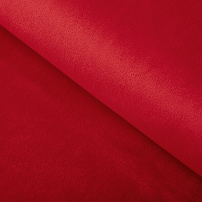 Zamatová látka Velvet Prémium SVP-051 Sýto červená - šírka 280 cm