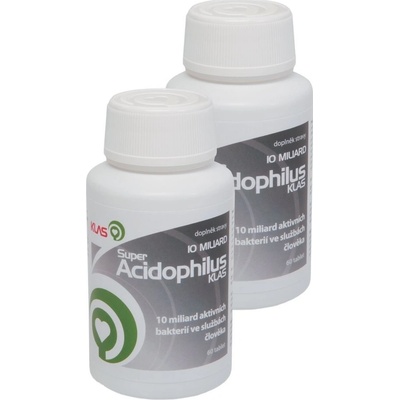 Klas Super Acidophilus 10 miliard 2 x 40 tablet