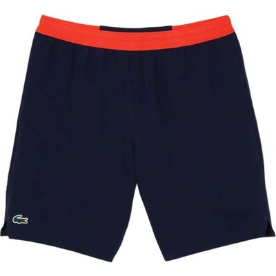 Lacoste Мъжки шорти Lacoste Tennis x Novak Djokovic Taffeta Shorts - navy blue
