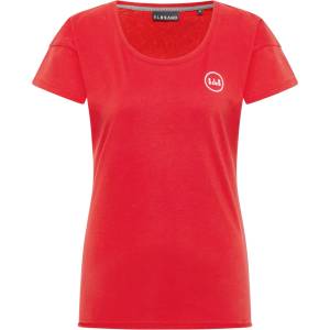 ELBSAND Дамска тениска ELBSAND Women's Ragne T-Shirt - Barberry - размер XS (916-2464-1411)