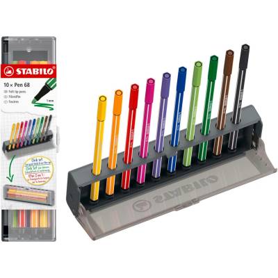 Stabilo Pen 68 10 barev 6810-7 618028