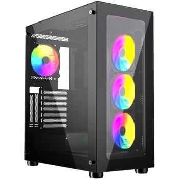 Image 1 of Gembird Fornax X450MAX Black ARGB (CCC-FC-X450MAX)