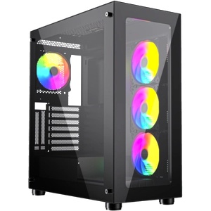 Gembird Fornax X450MAX Black ARGB (CCC-FC-X450MAX)