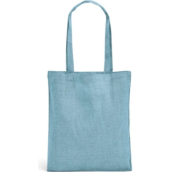 RYNEK taška s recyklovanou bavlnou Světle modrá