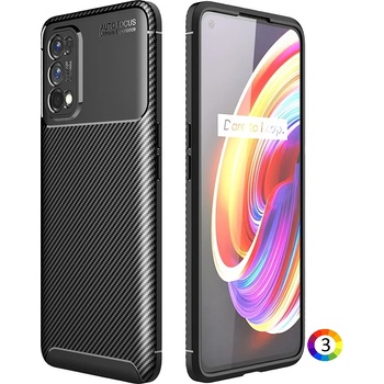 Image 1 of realme 7 Pro Удароустойчив Carbon Fiber Калъф и Протектор