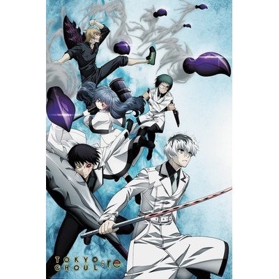Plagát, Obraz - Tokyo Ghoul - Re - Key Art 2, 61 × 91.5 cm