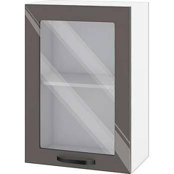 ИРИМ Горен кухненски шкаф Сити БФ-Антрацит гланц-05-218 50 см