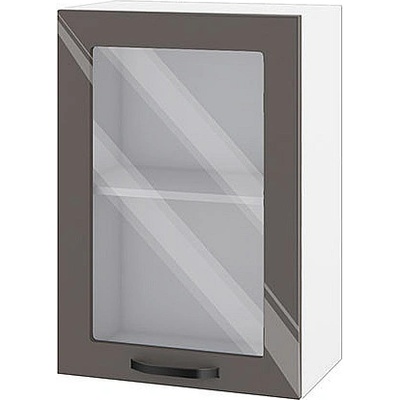 ИРИМ Горен кухненски шкаф Сити БФ-Антрацит гланц-05-218 50 см