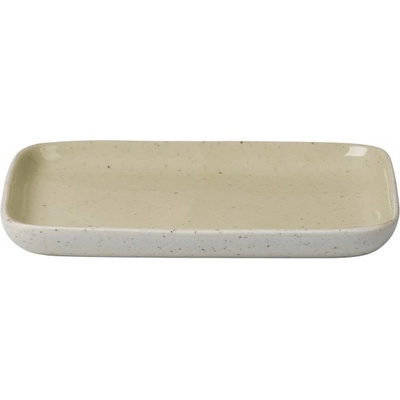 blomus Правоъгълна чиния SABLO, M размер - цвят екрю-бежово (Savannah) (BLOMUS 64337)
