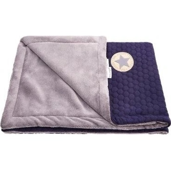 Little Angel Deka dvojitá BUBLINKY MAZLIEK Outlast tm.modrá sivá