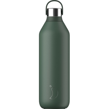 Chilly's Bottles Series 2 Термо бутилка, 1 л, зелена (B1000S2PGRN_9)