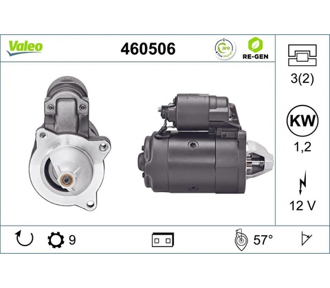 Startér VALEO 460506