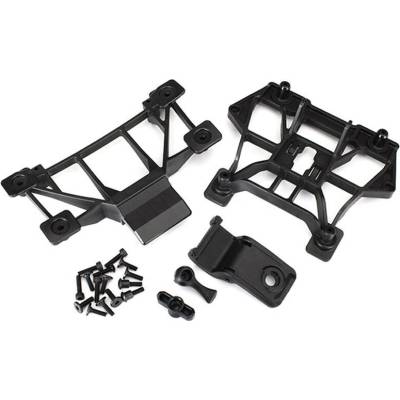 Traxxas Body mounts, front & rear/ 3x12mm CS (4)/ 3x12mm shoulder screw (2)/ 3x10mm flat TRX8615 (TRX8615)