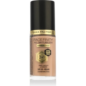 MAX Factor Face Finity All Day Flawless 3in1 Foundation SPF 20 30 ml нюанс C50 Natural Rose