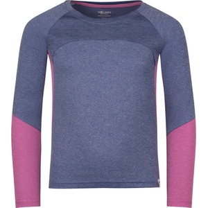 Trollkids Детска спортна тениска Trollkids Girl's Seiland Longsleeve Sport shirt - Violet Blue / Mallow Pink - размер 164 (EU) (704-4648-0319)