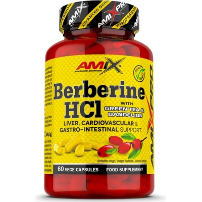 Amix Nutrition Berberine HCl with GreenTea & Dandelion 60 kapsúl