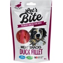 Pamlsky pro psy Brit Let's Bite Meat snacks Duck Fillet 80 g
