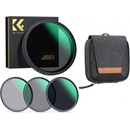 K&F Concept sada magnetických MC UV + PL-C + ND 1000x 82mm
